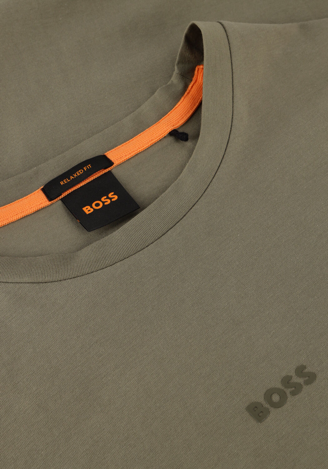 BOSS ORANGE T-shirt TCHUP 10242929 01 Olive - large