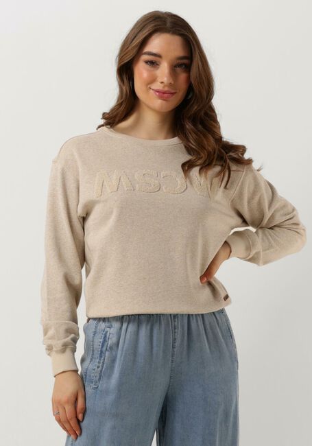 MOSCOW Chandail 59-04-LOGO SWEATER Crème - large
