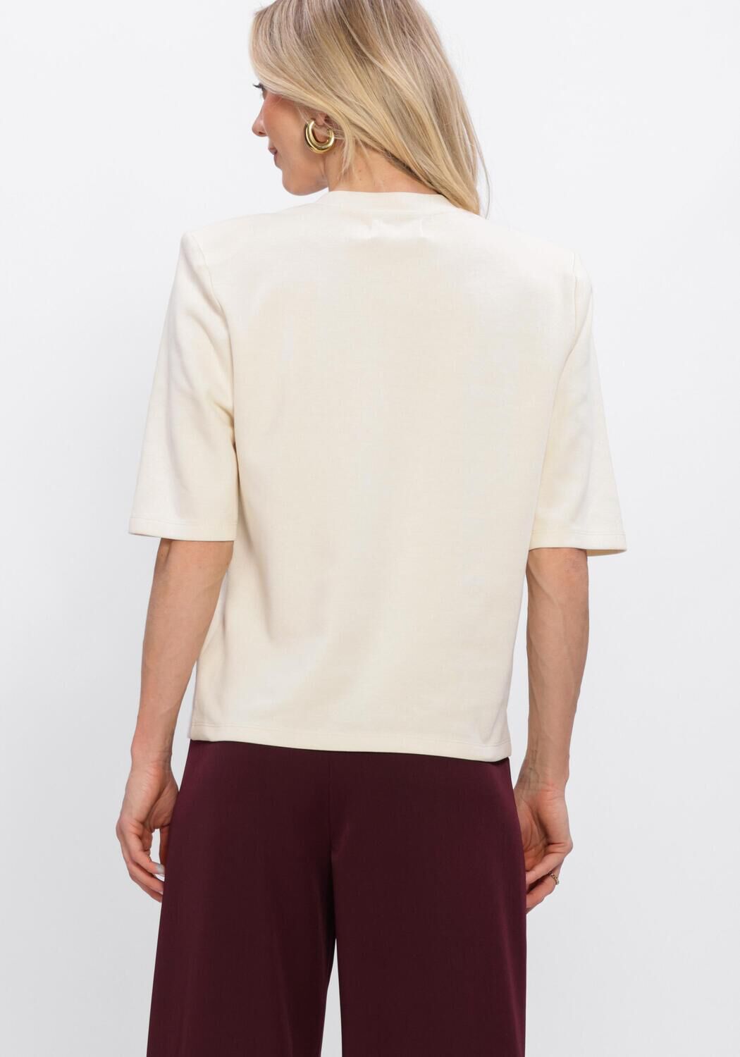 STUDIO AMAYA T-shirt LILLY TSHIRT &Eacute;cru - large