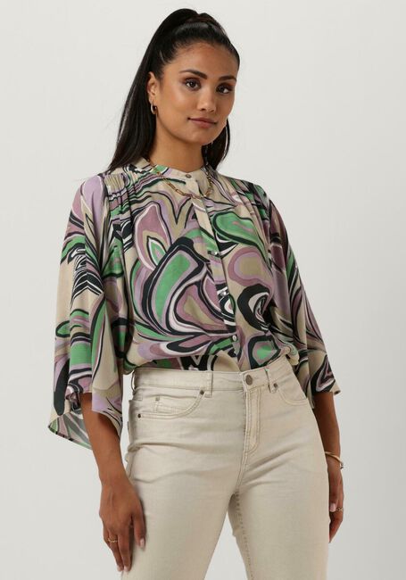 Multi SUMMUM  BLOUSE FLOWY FLOWER - large