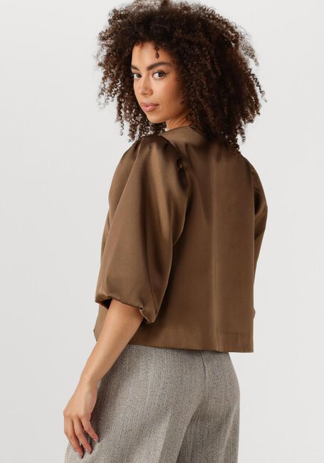 SECOND FEMALE PERLLA BLOUSE Blouses en marron - large