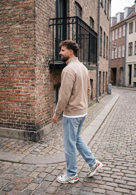 MACED Chandail M-ALVIN en beige - large