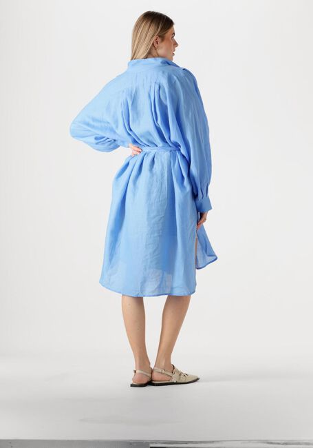 Blauwe GREEK ARCHAIC KORI Midi jurk 130463 - large
