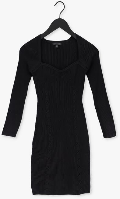 Zwarte GUESS Mini jurk ES LS SWEETHRT MARGOT DRS - large