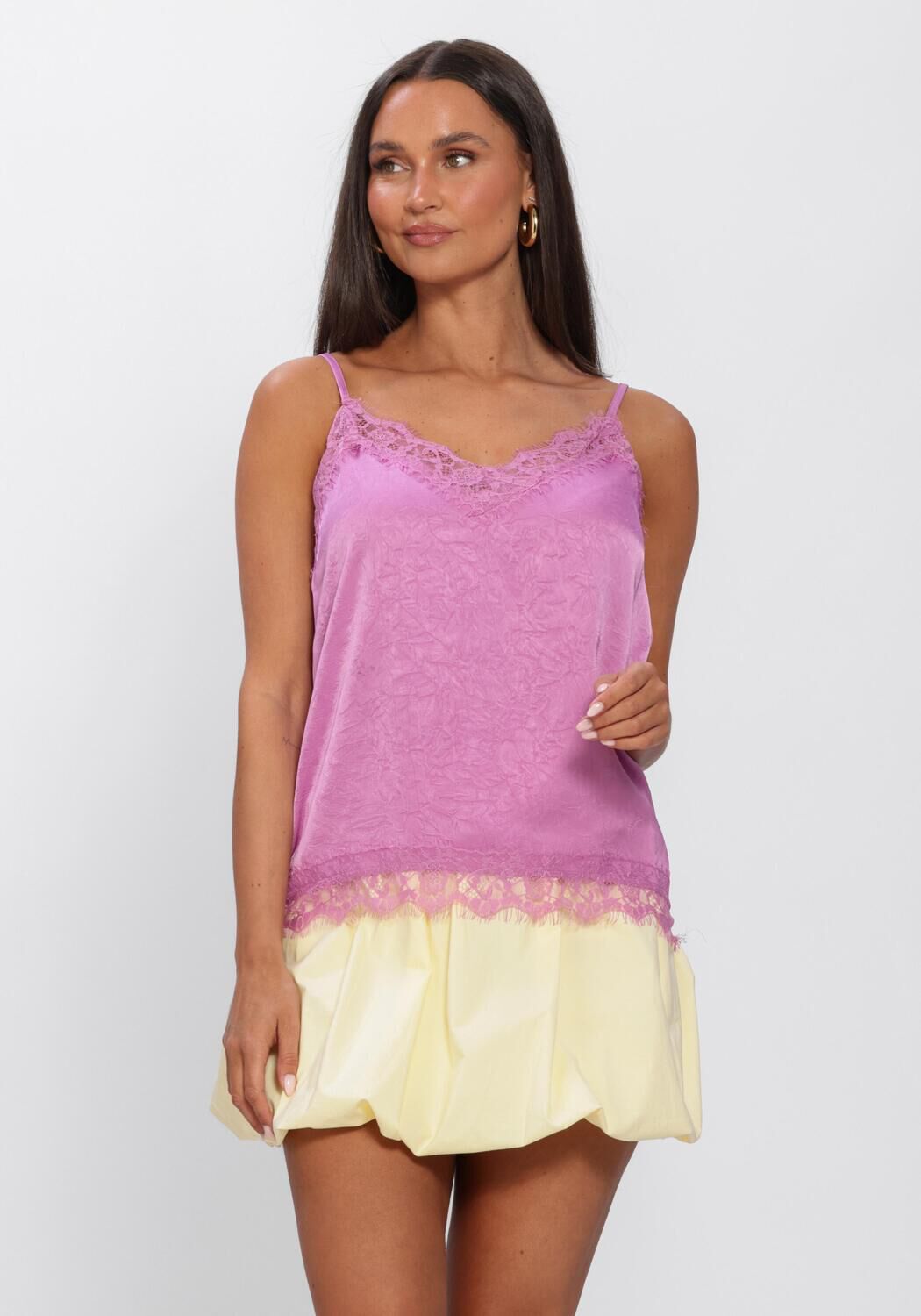 YDENCE TOP CALLIE Hauts & T-shirts en rose - large