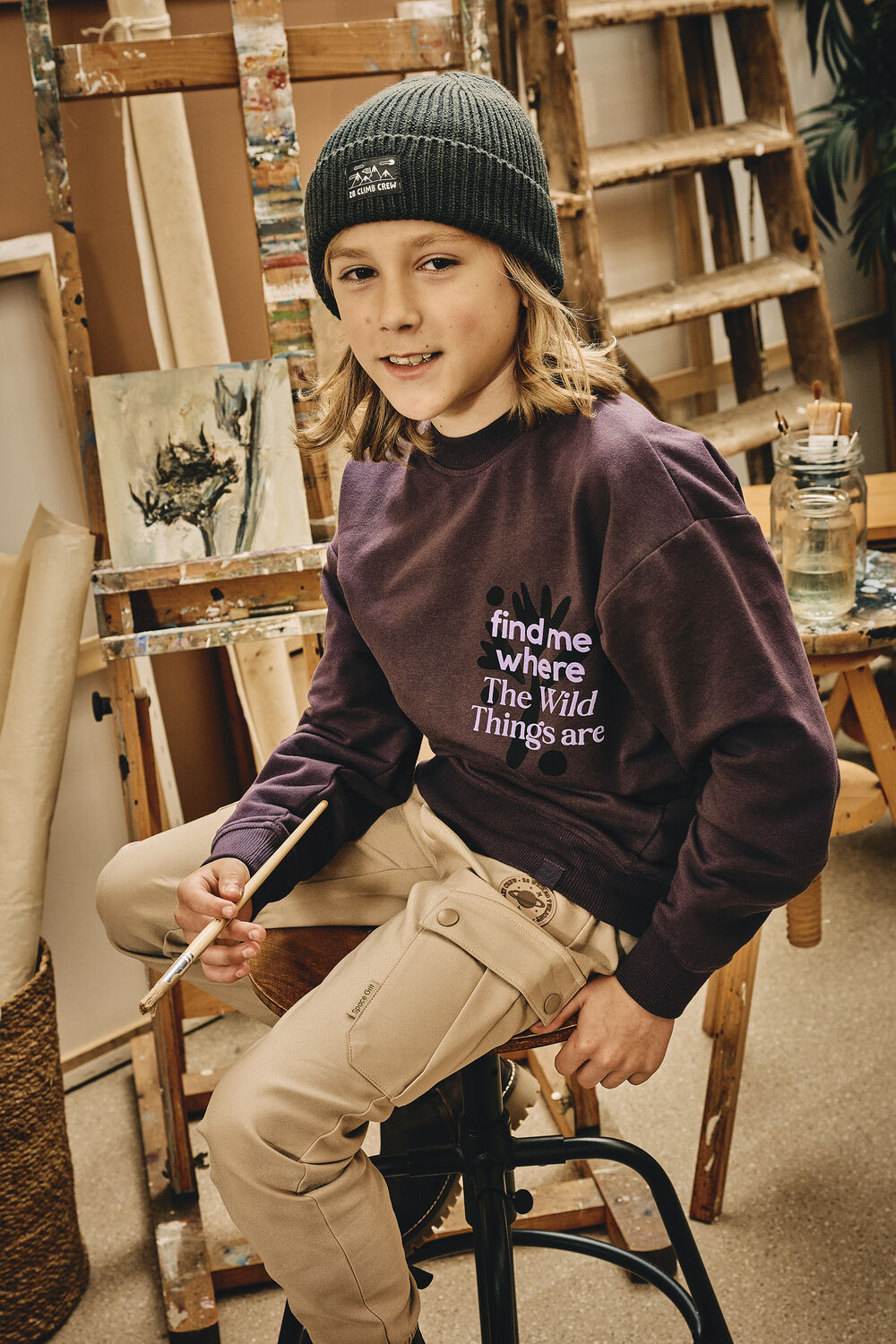 Beige Z8 Joggingbroek VANCE - large