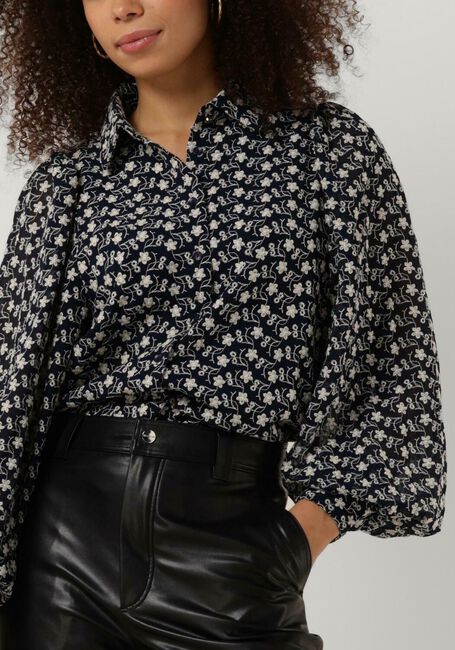 FREEBIRD WV-ZIGZAG-JACQ-PES-23-3 Blouses en bleu - large