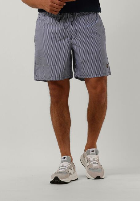 SHIWI Shorts de bain MEN SWIMSHORT SKINNY STRIPE Bleu foncé - large