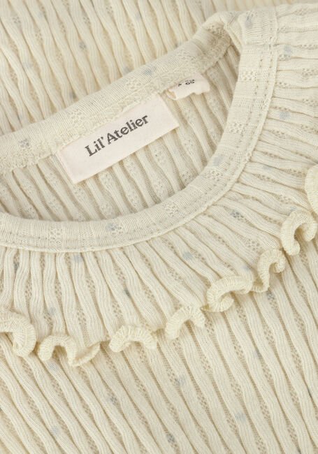 LIL' ATELIER Grenouillères NBFFIDUCIA LS SLIM BODY LIL Écru - large