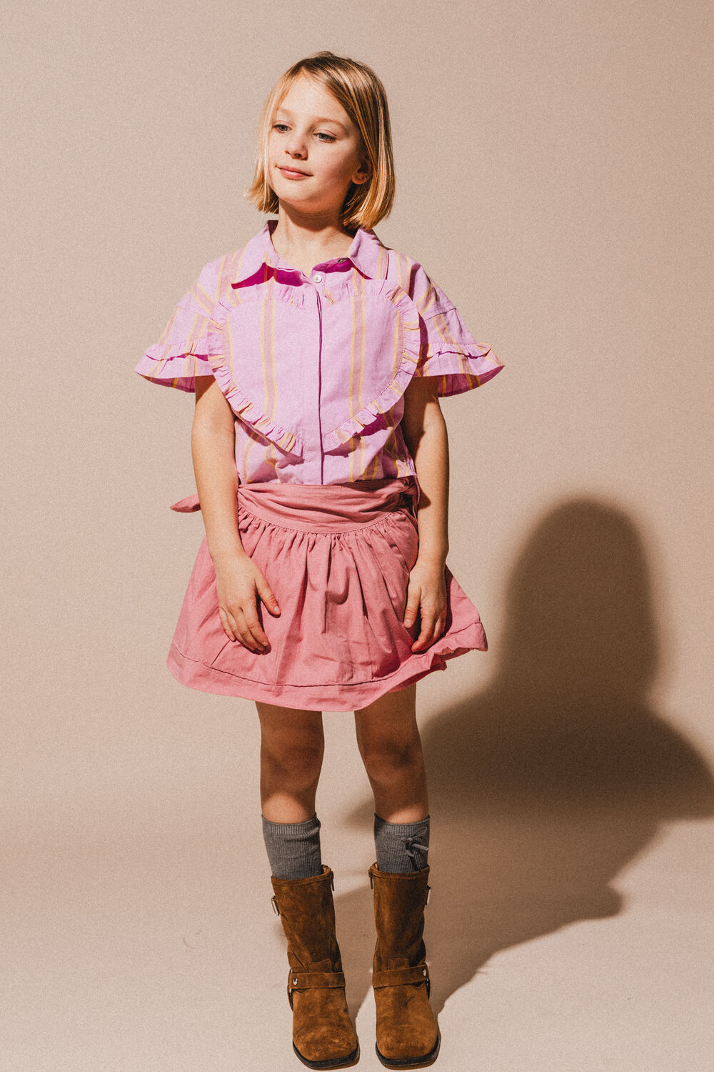 Roze Labo de Colores Minirok CLARA - large