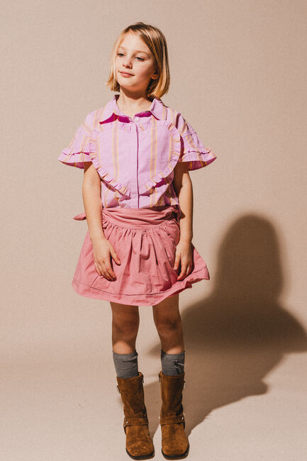 Labo de Colores Mini-jupe CLARA en rose - large