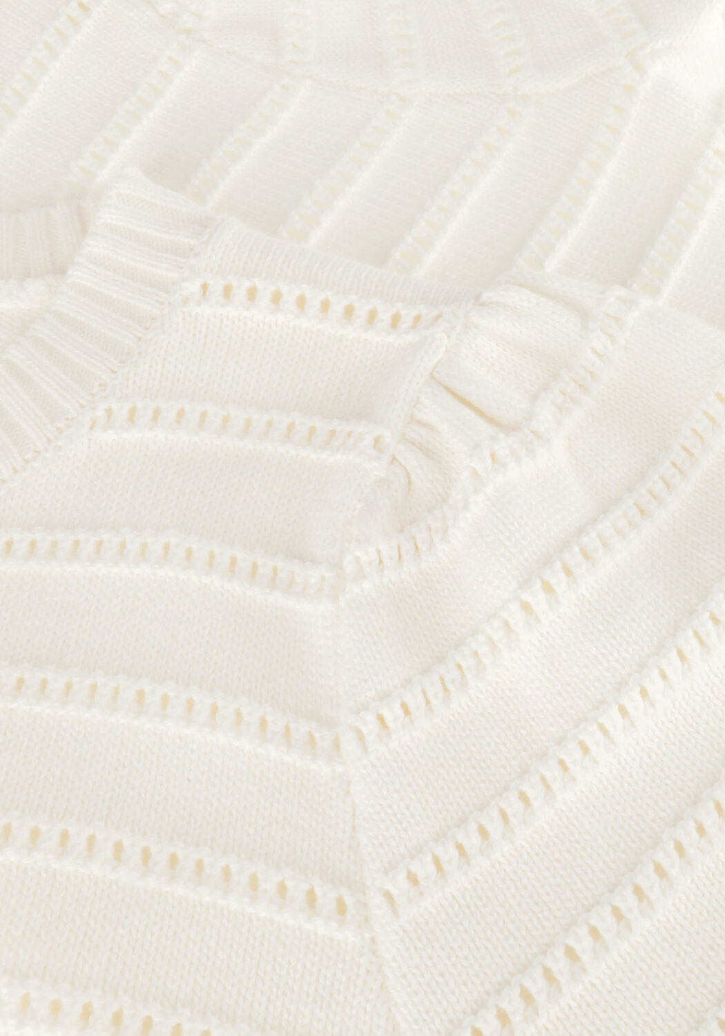 NEO NOIR Haut SIDRA STITCH SOLID KNIT BLOUSE Blanc - large