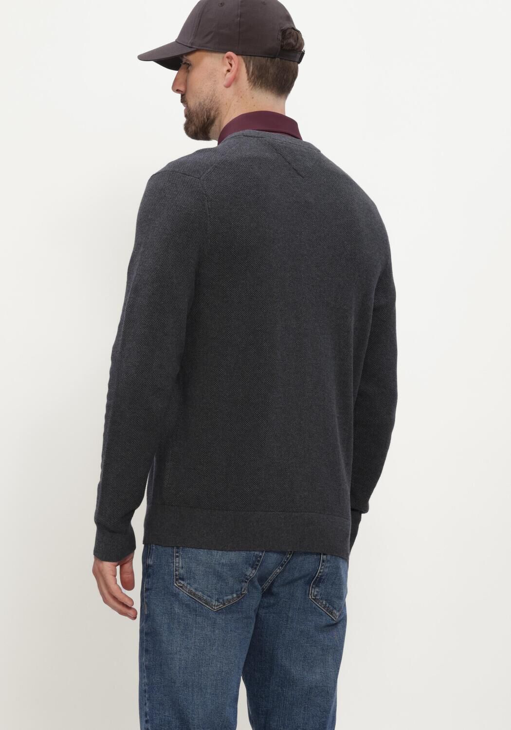 TOMMY HILFIGER Trui ESSENTIAL STRUCTURE CREW NECK - large