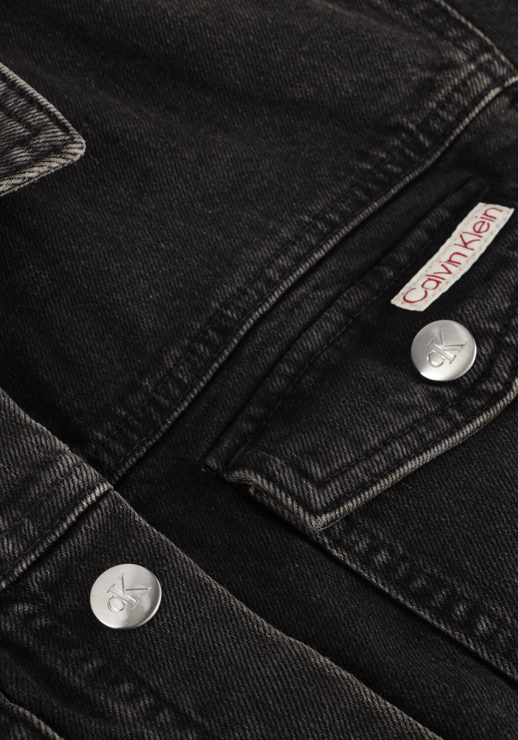 CALVIN KLEIN Mini jurk LS DENIM MINI DRESS CK - large