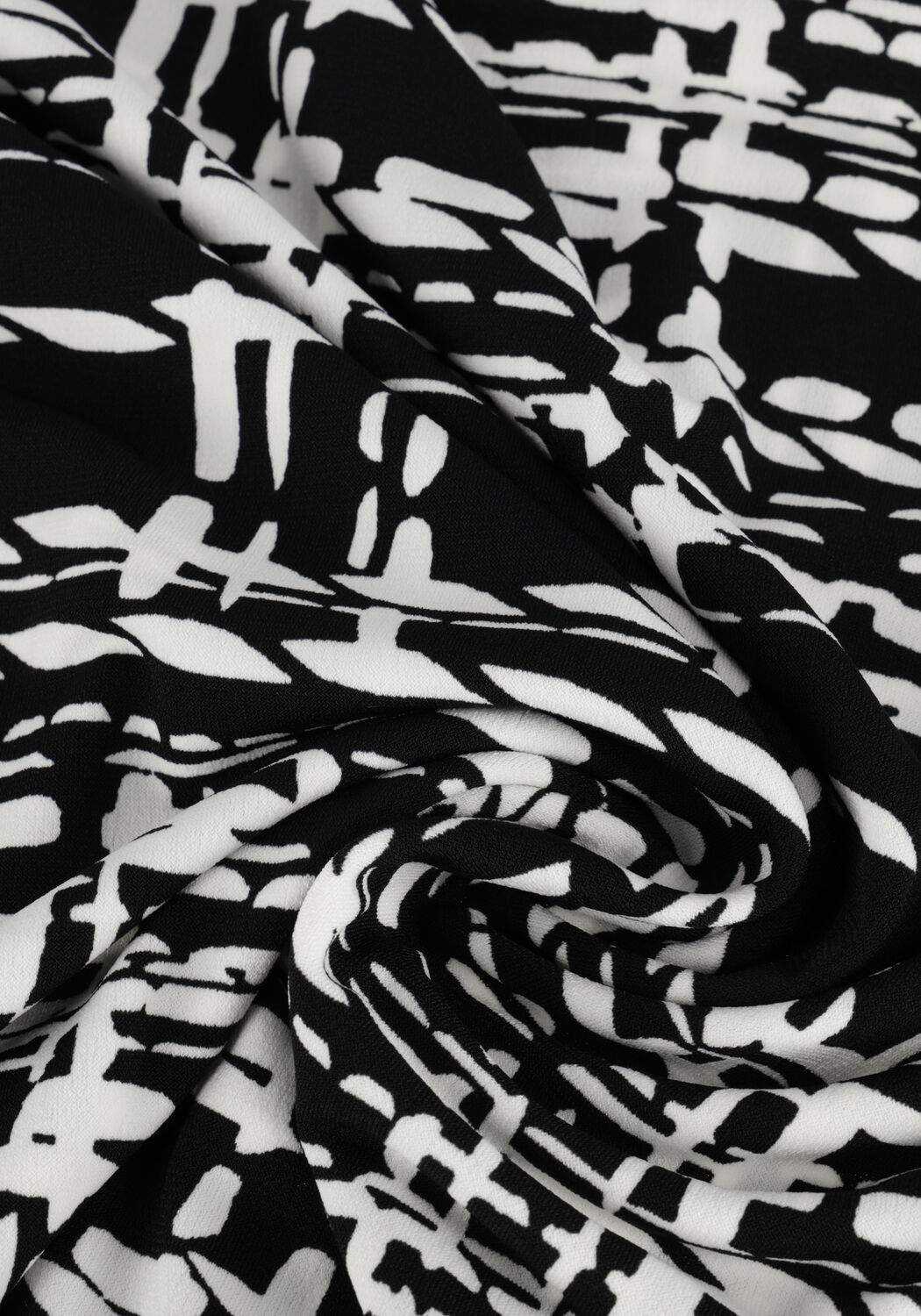 Zwarte VANILIA Top DUO CHECK POLO - large