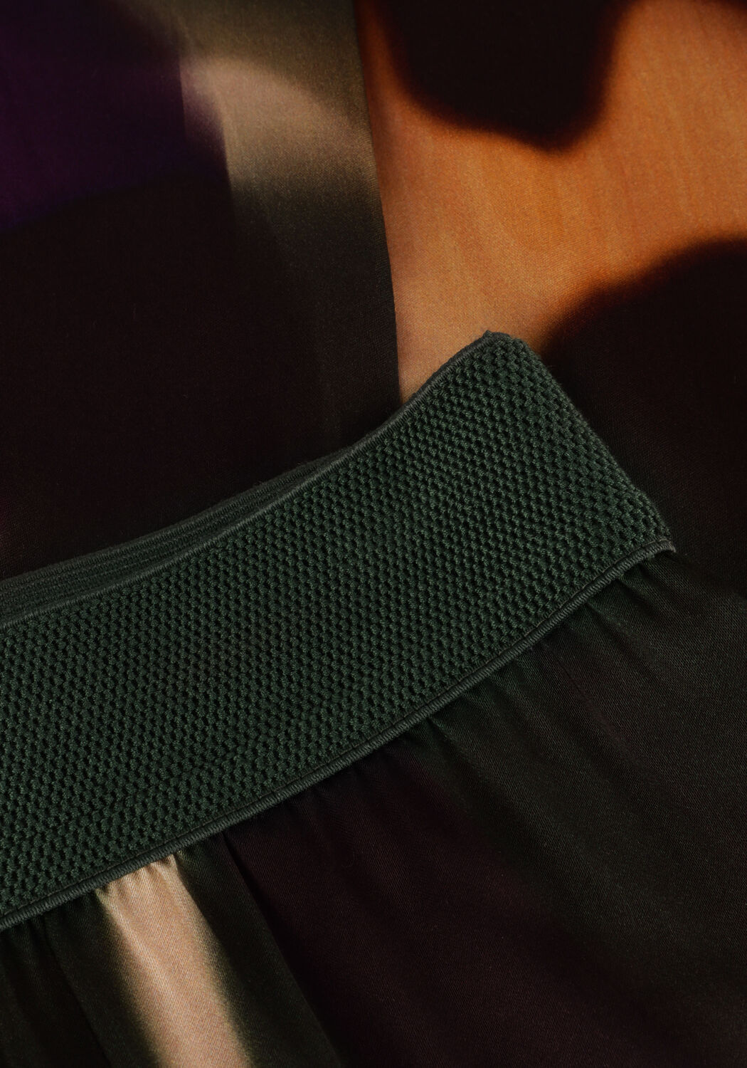 Paarse CAROLINE BISS Wijde broek 4543 - large