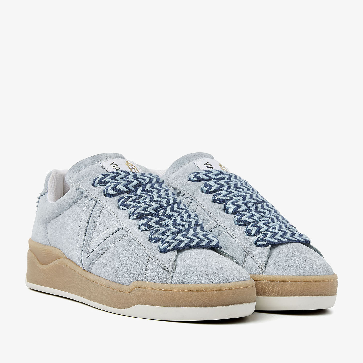 Lichtblauwe VIA VAI Sneakers SAM KYLI - large