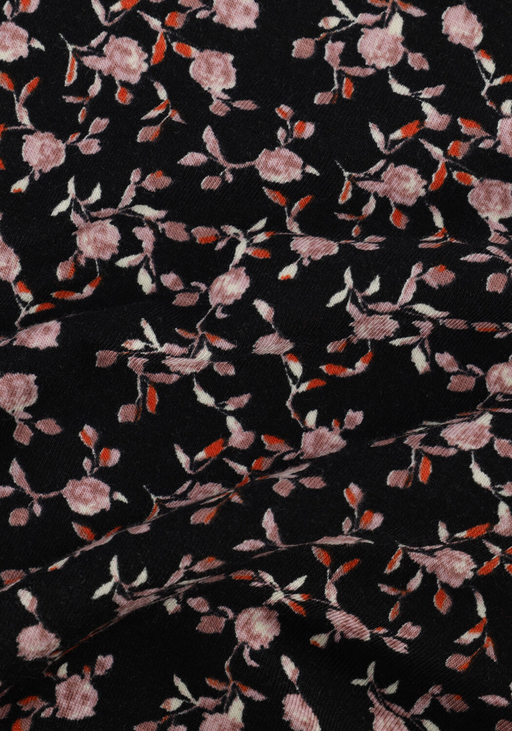 Zwarte MSCH COPENHAGEN T-shirt MSCHMALENA OLIVIE TOP AOP - large