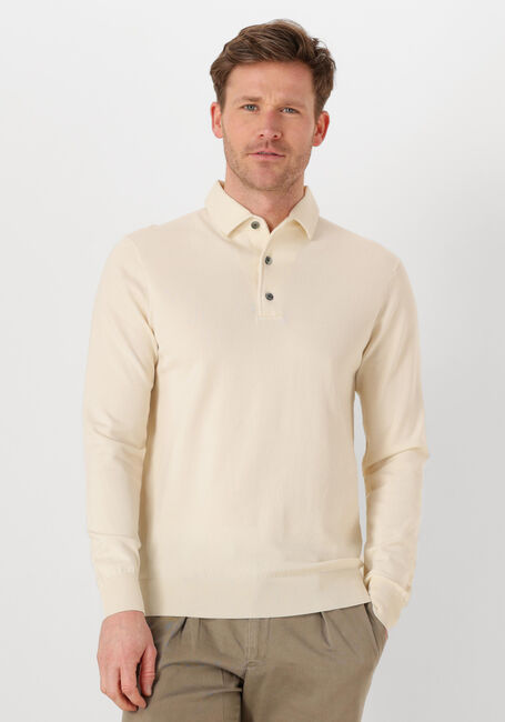 PROFUOMO Pull POLO ONEPIECE LUXURY BASIC Écru - large