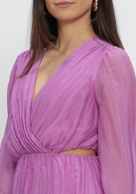 Lila FREEBIRD Maxi jurk F-WV-SILK-VIS-26-1 - large