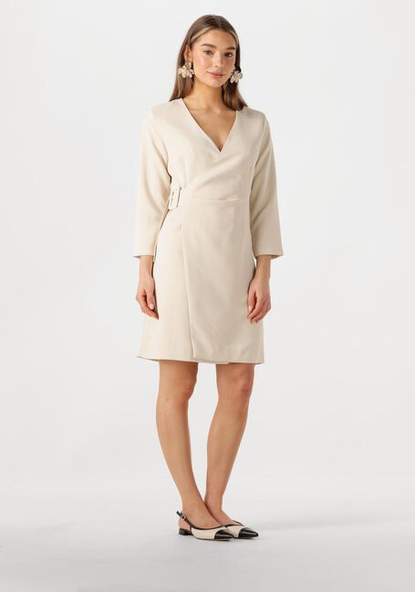 OMODA ATELIER Mini robe OM-BELLA X BO en beige - large