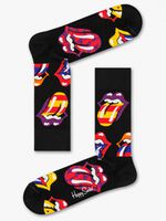 Zwarte HAPPY SOCKS Sokken ROLLING STONES - medium