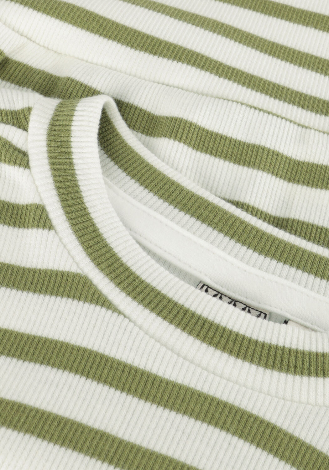 INDIAN BLUE JEANS Haut CROPPED STRIPED SINGLET en blanc - large