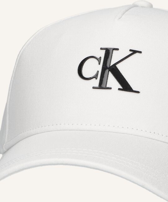 Witte CALVIN KLEIN Pet ARCHIVE CAP Witte CALVIN KLEIN Pet ARCHIVE CAP - large
