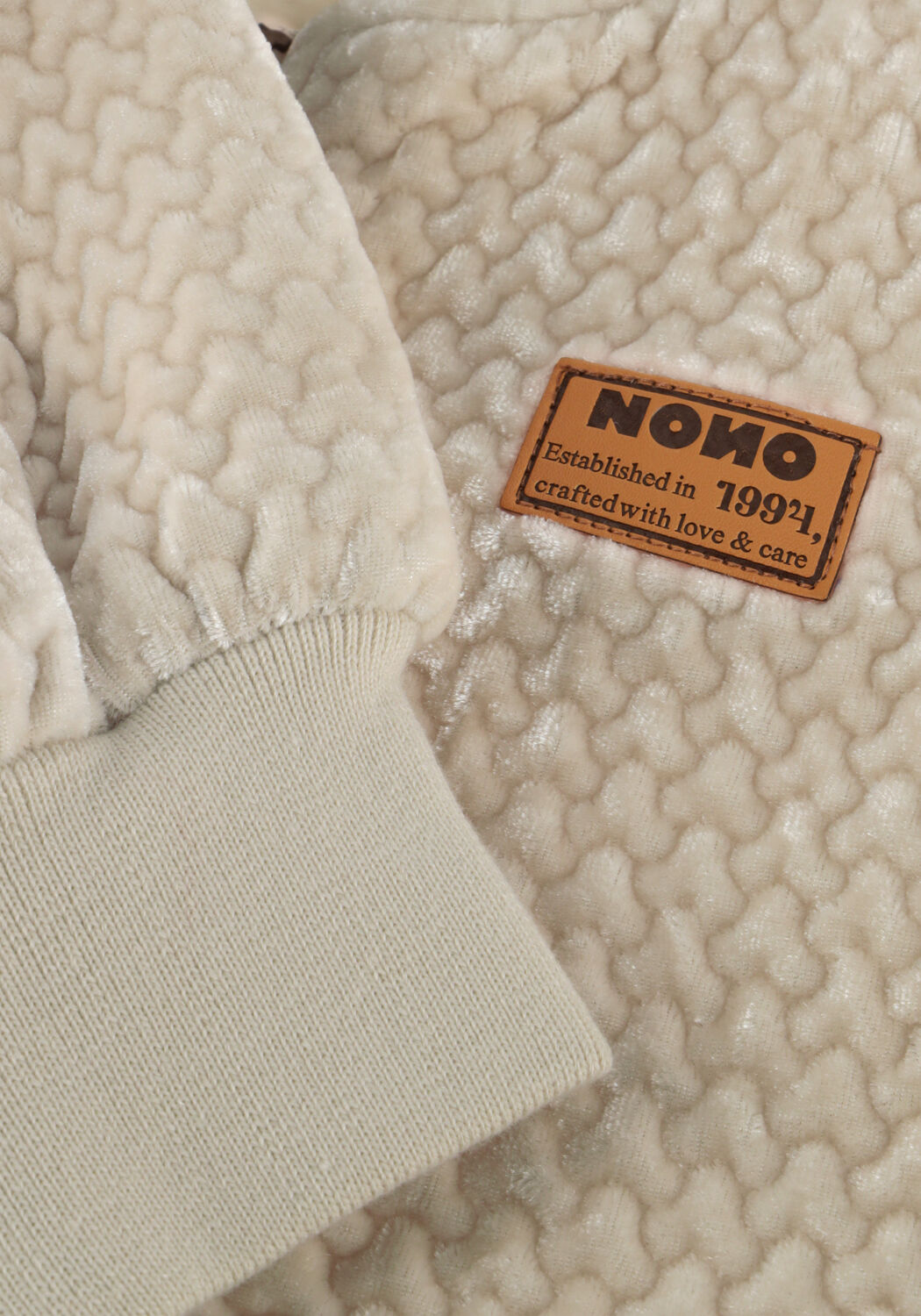 NONO Jack DORIS VELVET JACKET Blanc - large