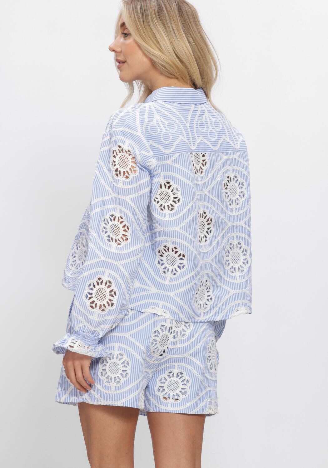 AMAYA AMSTERDAM TARA BLOUSE Blouses en bleu - large