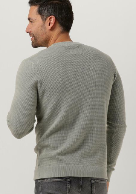 BUTCHER OF BLUE Pull SQUARE CREW en vert - large