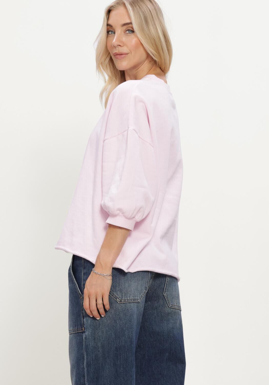 CIRCLE OF TRUST Haut KENZIE SWEAT Rose clair - large