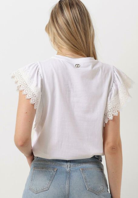 TWINSET MILANO T-shirt KNITTED BLOUSE en blanc - large