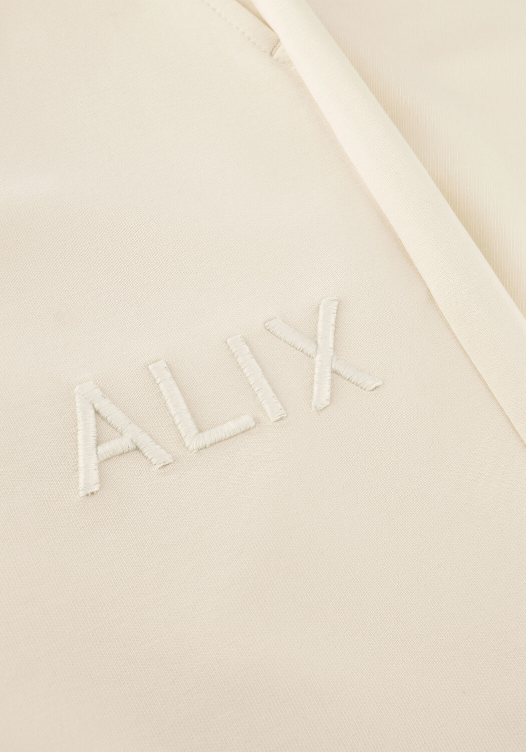 ALIX THE LABEL LADIES KNITTED BALLOON SWEAT PANTS Pantalons Cr&egrave;me - large