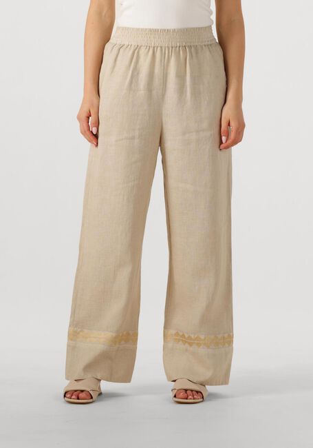 GREEK ARCHAIC KORI Pantalon large 210624 en beige - large