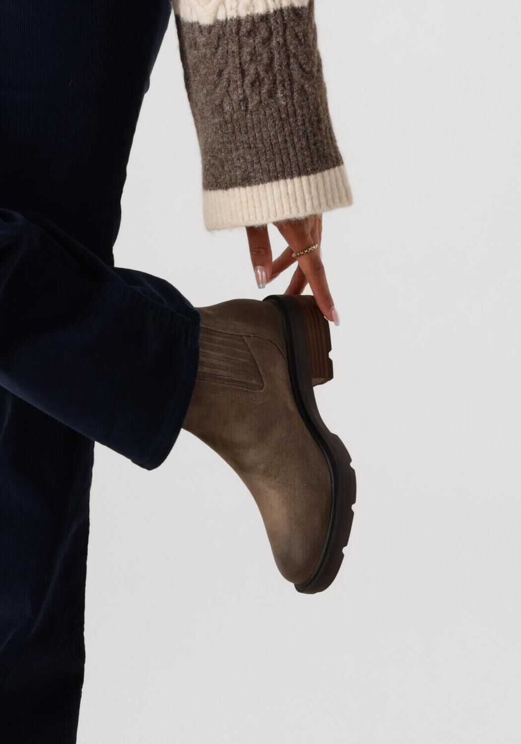 TIMBERLAND Bottines chelsea BRIMFIELD MID CHELSEA en taupe - large