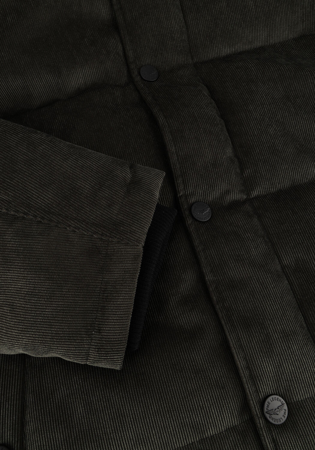 Groene PME LEGEND Jassen SEMI LONG JACKET GOBBLER CLEAR FORD - large