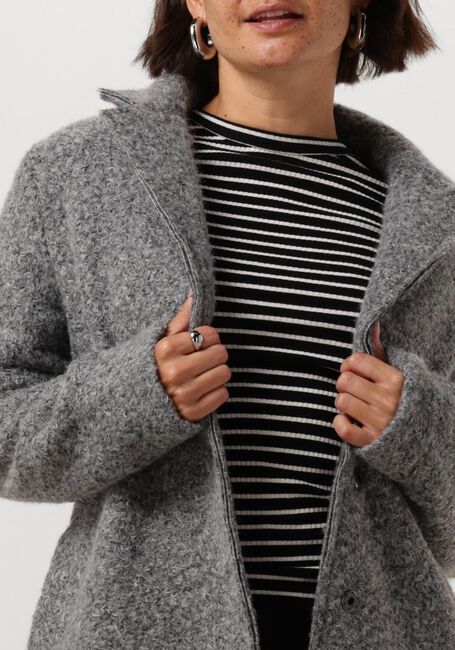 NUKUS Manteau MAE COAT BOUCLE en gris - large