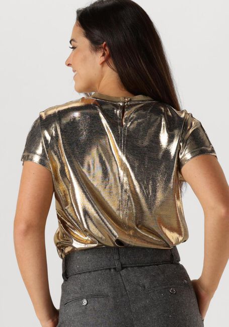 MOS MOSH T-shirt NIVOLA O-NECK METALLIC TEE en or - large