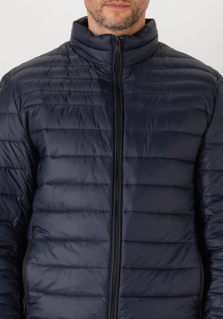 Donkerblauwe BOSS ORANGE Gewatteerde jas ODEN - large