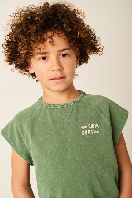 TUMBLE 'N DRY T-shirt COOK ISLANDS en vert - large