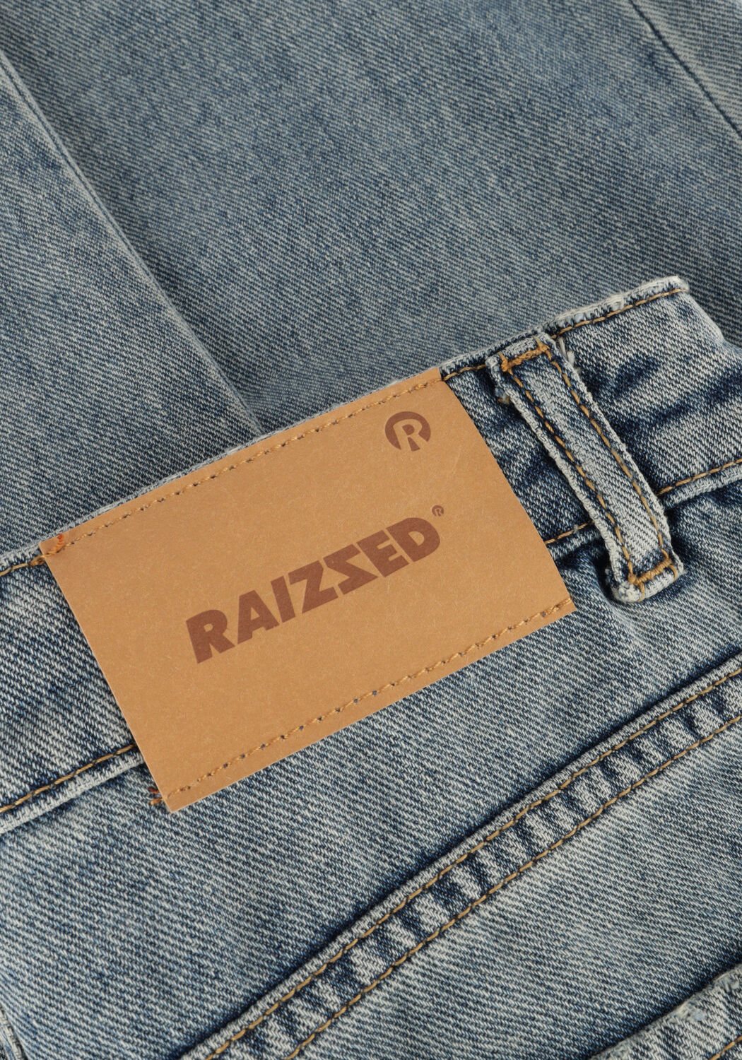 Blauwe RAIZZED Wide jeans HANOI - large