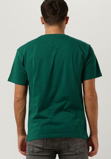 TOMMY JEANS T-shirt TJM CLASSIC LINEAR LOGO TEE Vert foncé - large