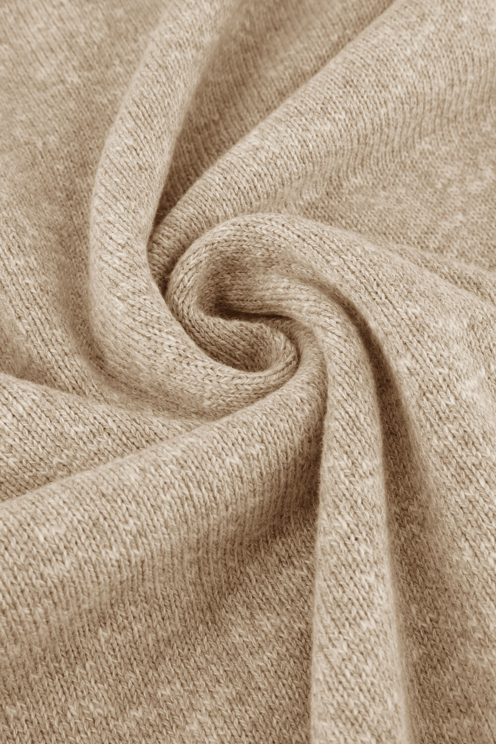 SCOTCH & SODA Pull MELANGE CREWNECK PULLOVER en beige - large