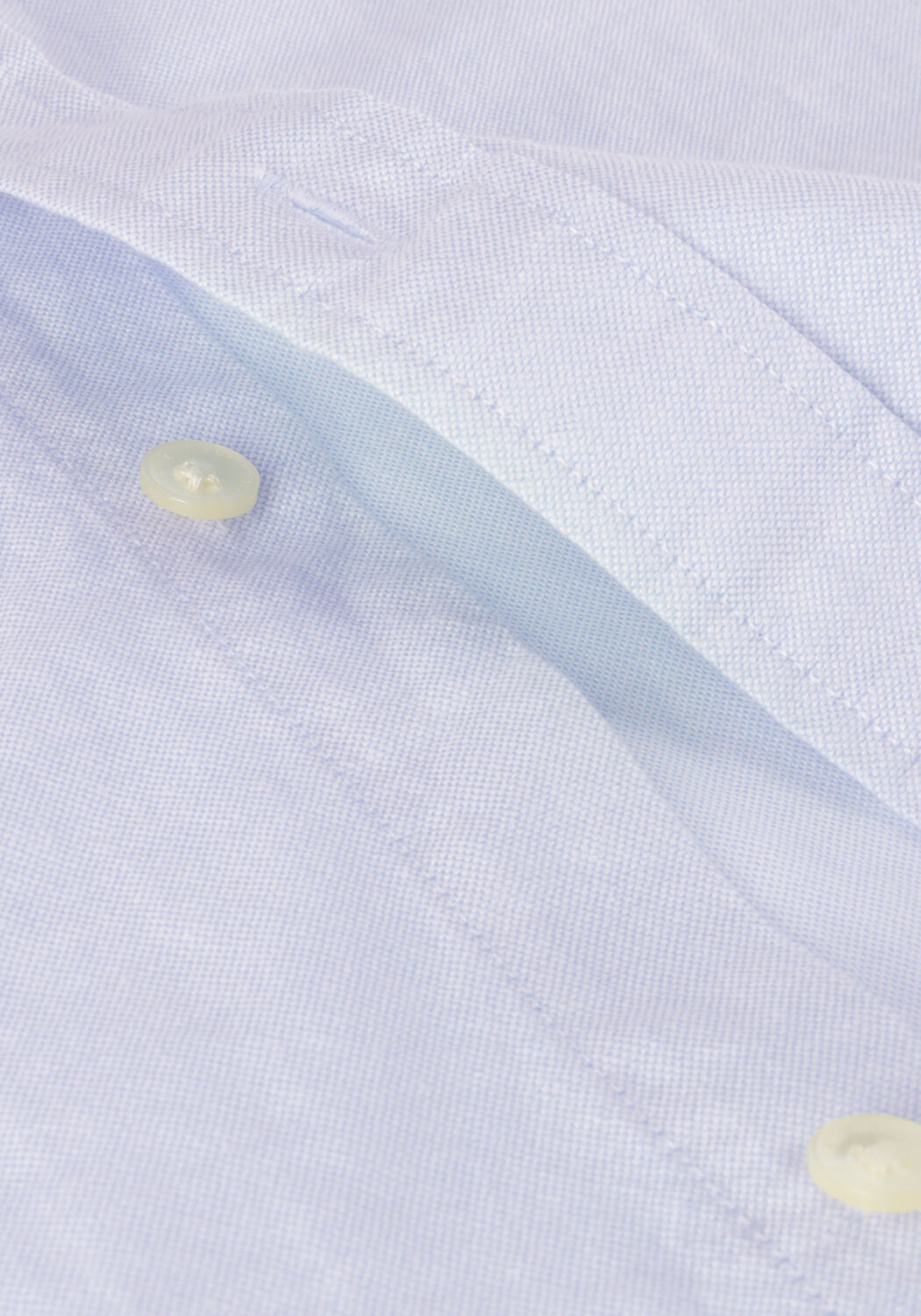 Lichtblauwe TOMMY JEANS Klassiek overhemd TJM REG OXFORD SHIRT - large