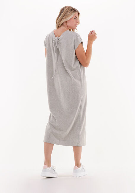 Lichtgrijze PENN & INK Midi jurk S22W455LTD 1204LAB - large