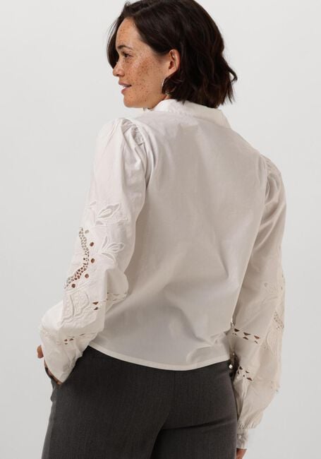 Witte Y.A.S.  YASMONELLA LS SHIRT - large