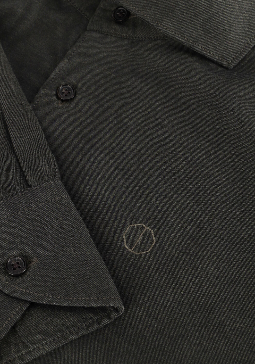 DSTREZZED Chemise d&eacute;contract&eacute; OLAV SHIRT Vert fonc&eacute; - large