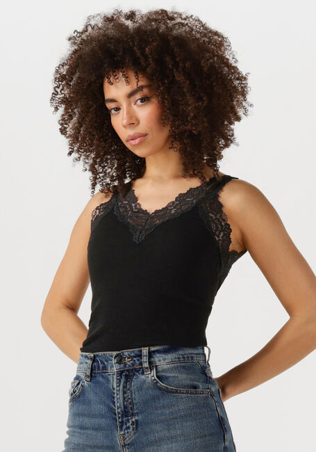 ROSEMUNDE Haut BERNADINE SL REGULAR V-NECK TOP en noir - large