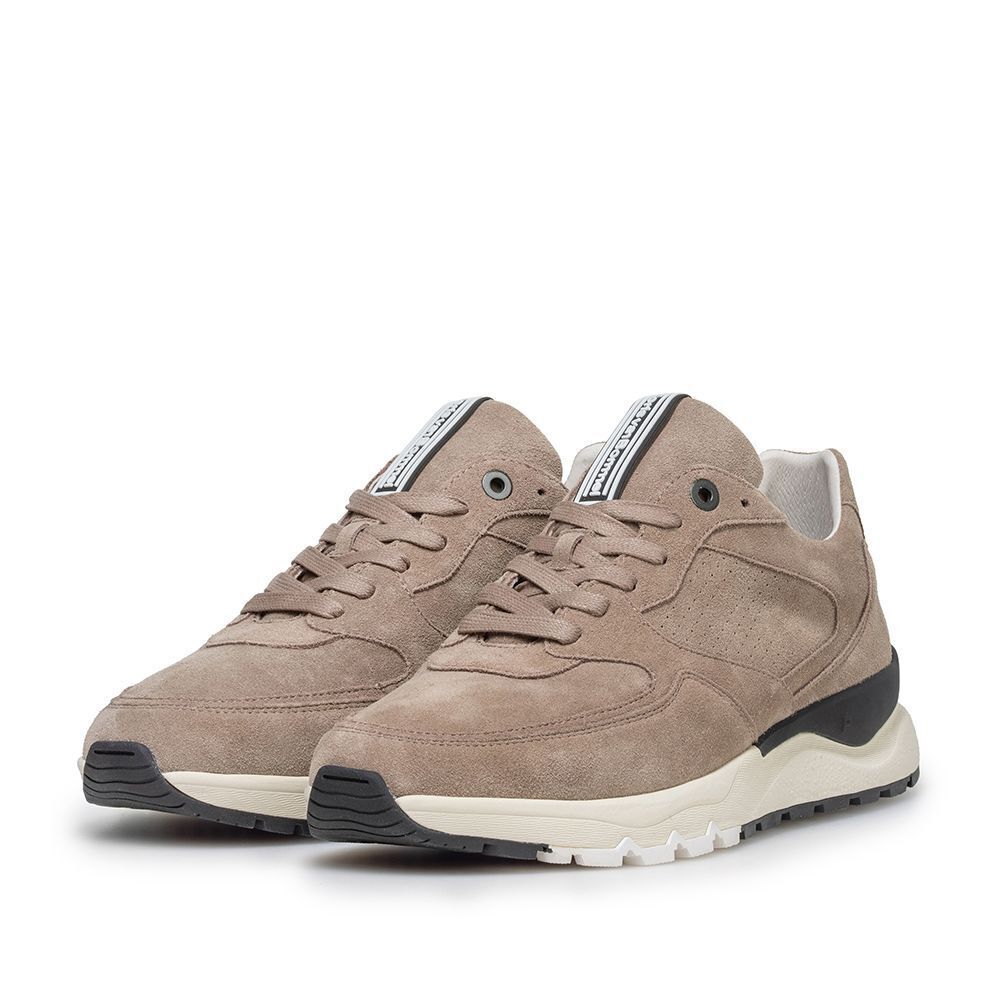 FLORIS VAN BOMMEL Baskets basses De Treener 07.01 en taupe - large